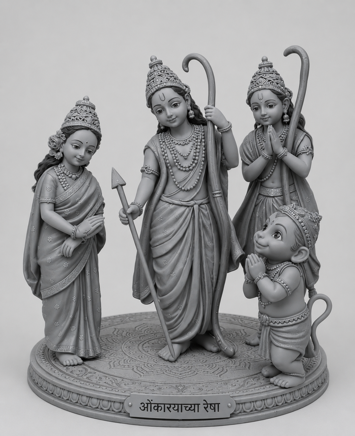Ram Darvar V3 3D Model (5 Inch)